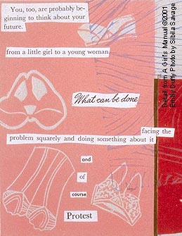 A Girl's Manual (detail 3)